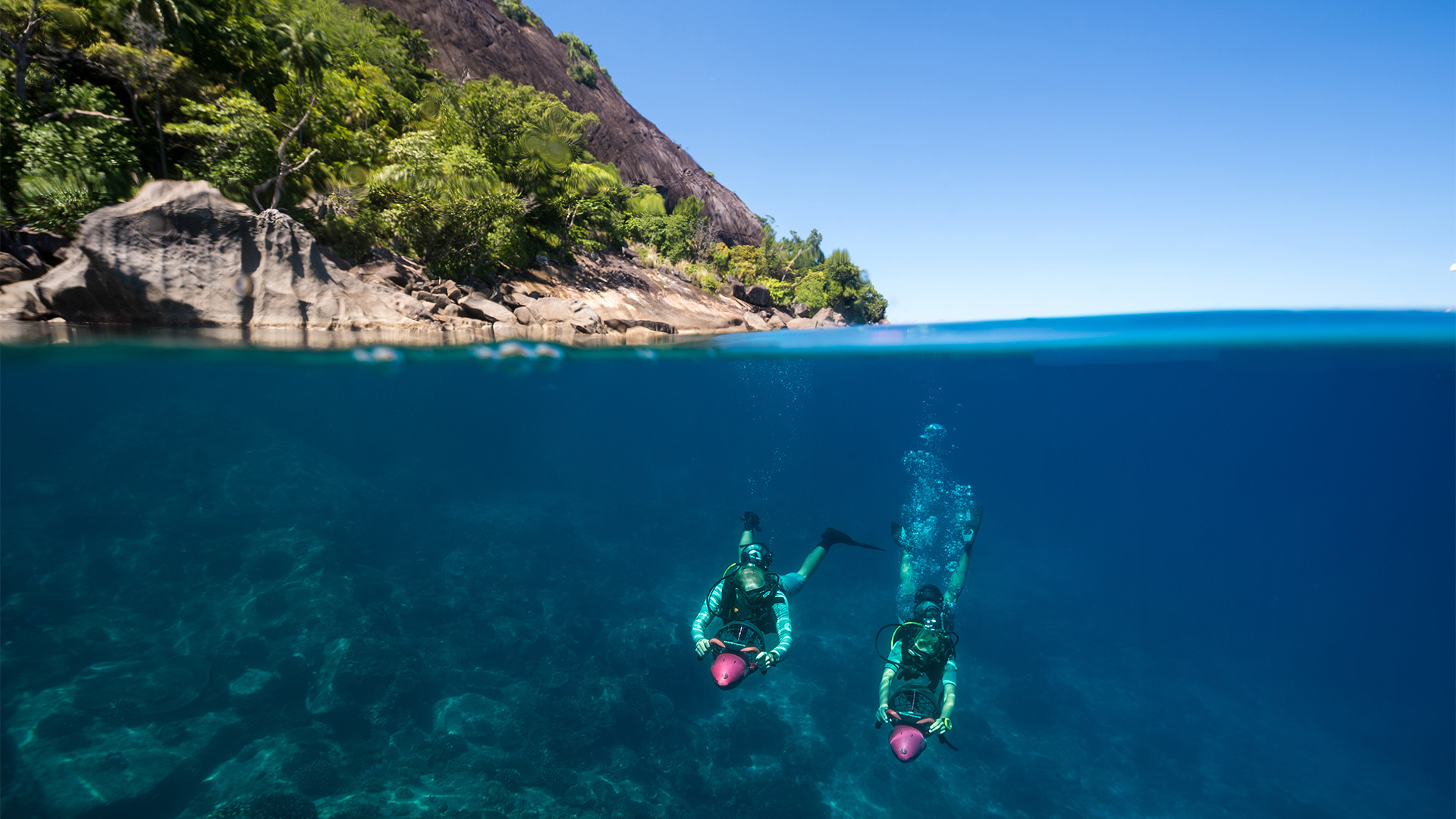 North Island Snorkelling the reefs