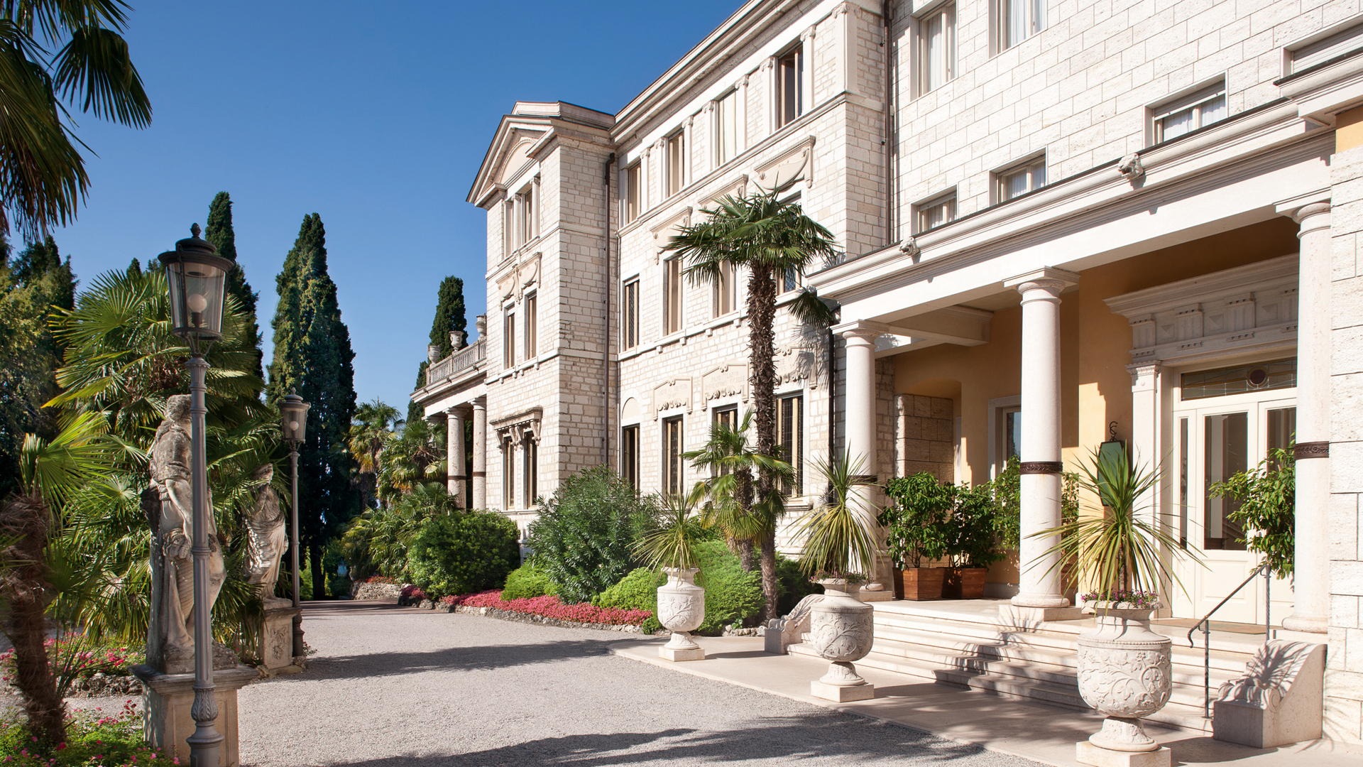 Europe, Luxury Italy Holidays, Villa Cortine Palace, Hotel exterior