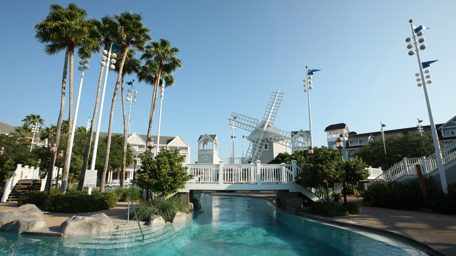 USA, Luxury Florida Holidays, Disney's Beach & Yacht Club Resorts, Orlando, Swimming pool