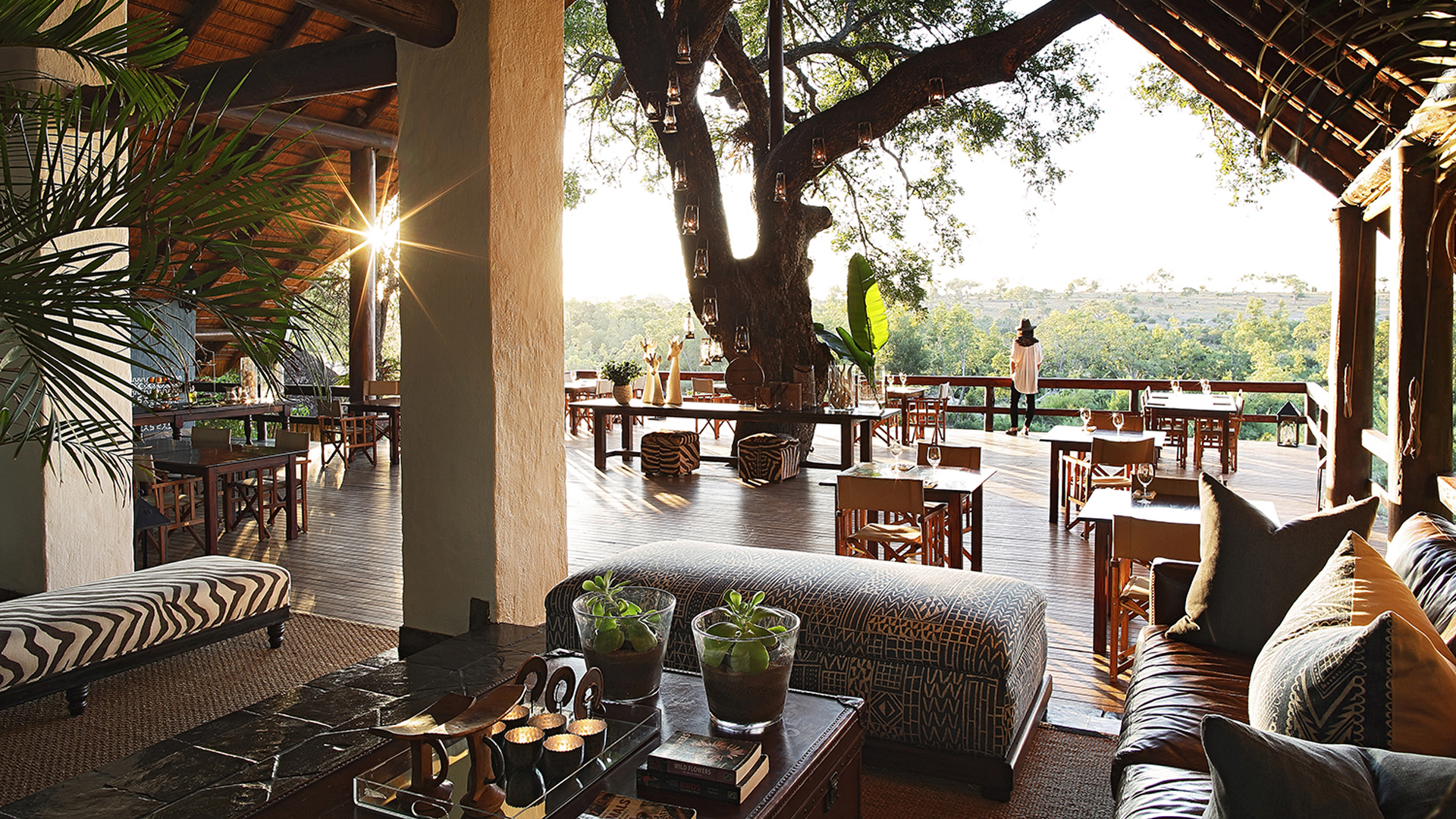 Africa, South Africa, Londolozi Varty Camp, Dining
