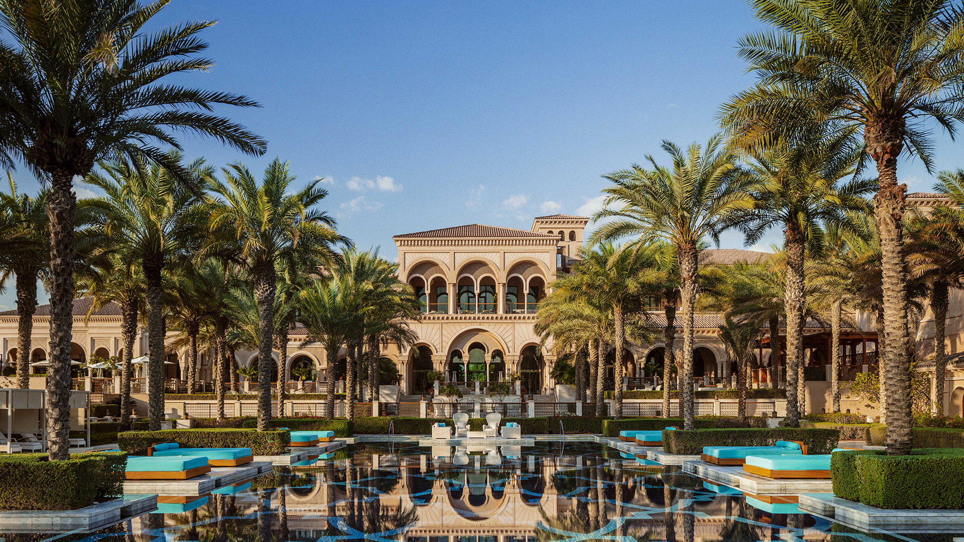 Indian Ocean & Arabia, Luxury Dubai holidays, One&Only The Palm, Main pool