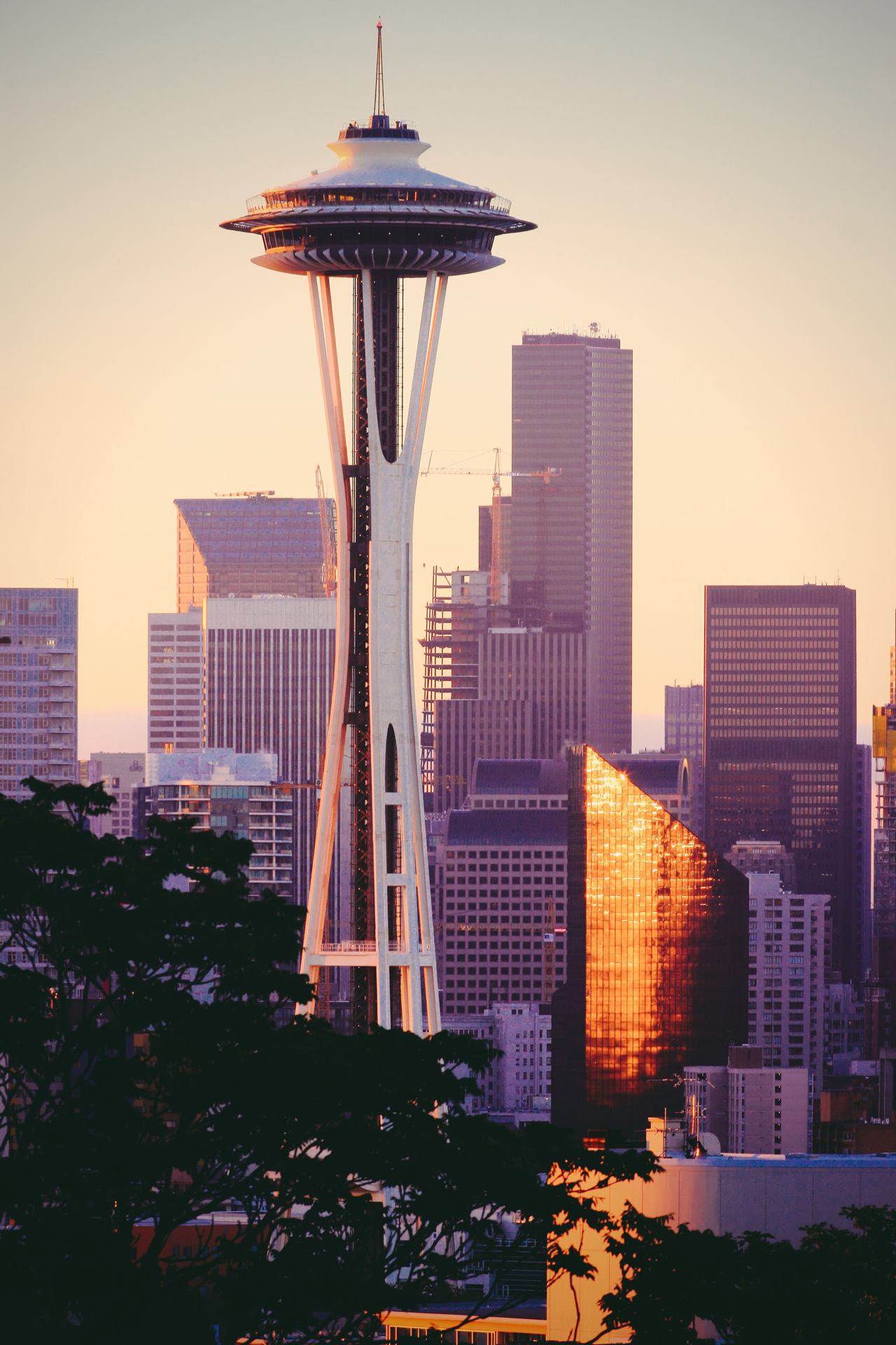 The SpaceNeedle in the Morning