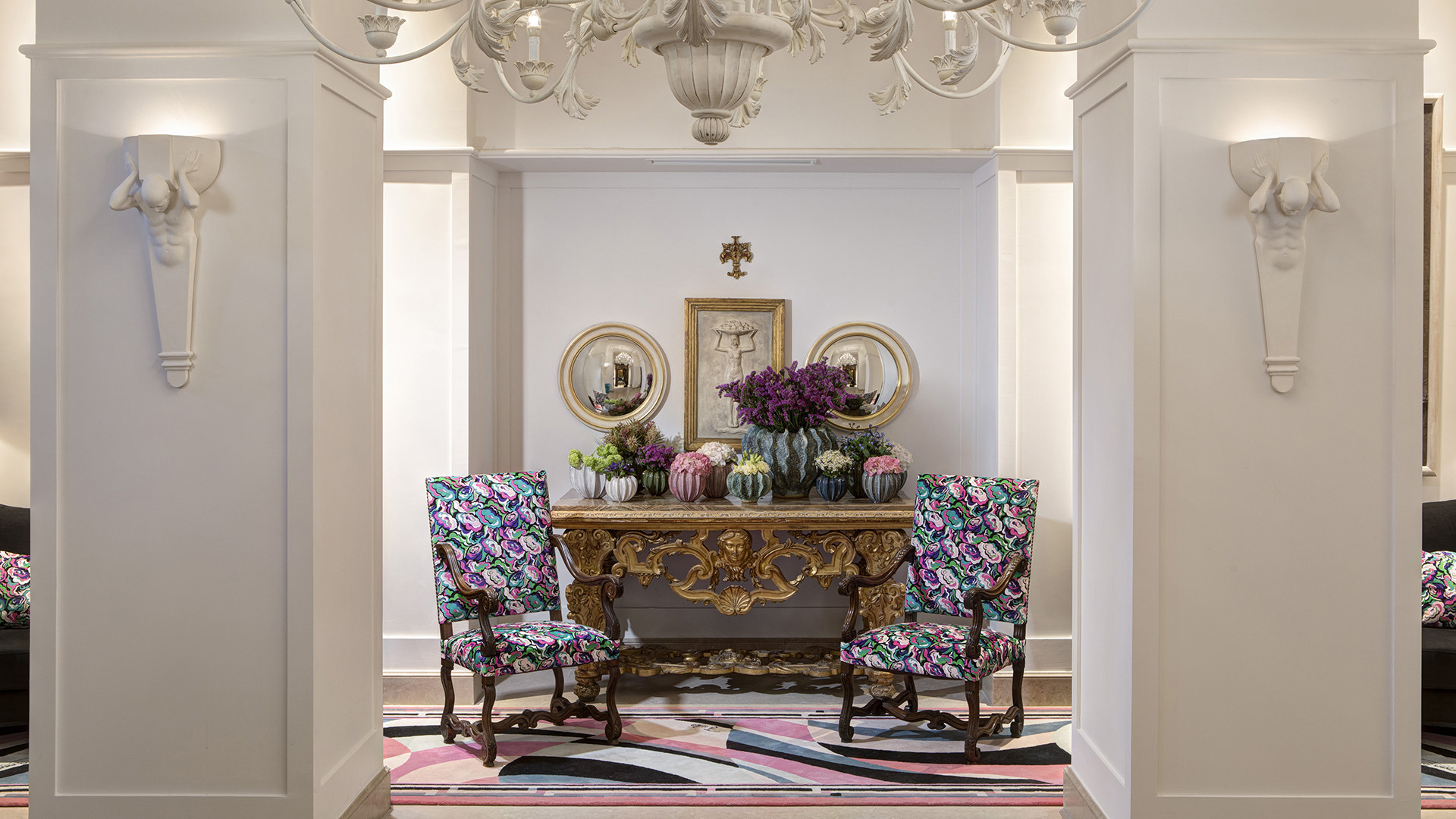 Europe, Italy, Hotel Savoy - A Rocco Forte Hotel, Lobby