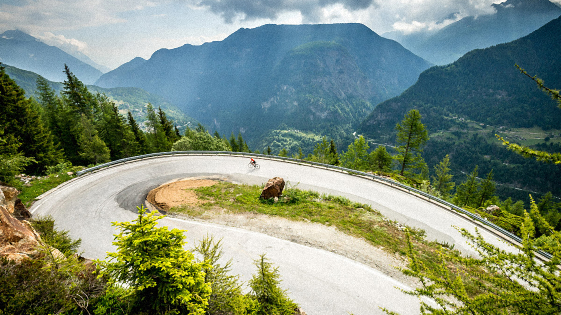 Cycling on road