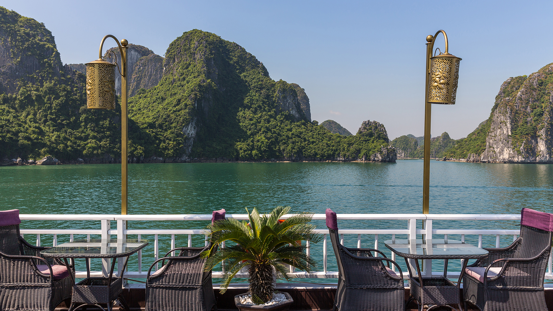 Cruises, A Heritage Line Collection - Halong Bay Cruising, Jasmine terrace deck