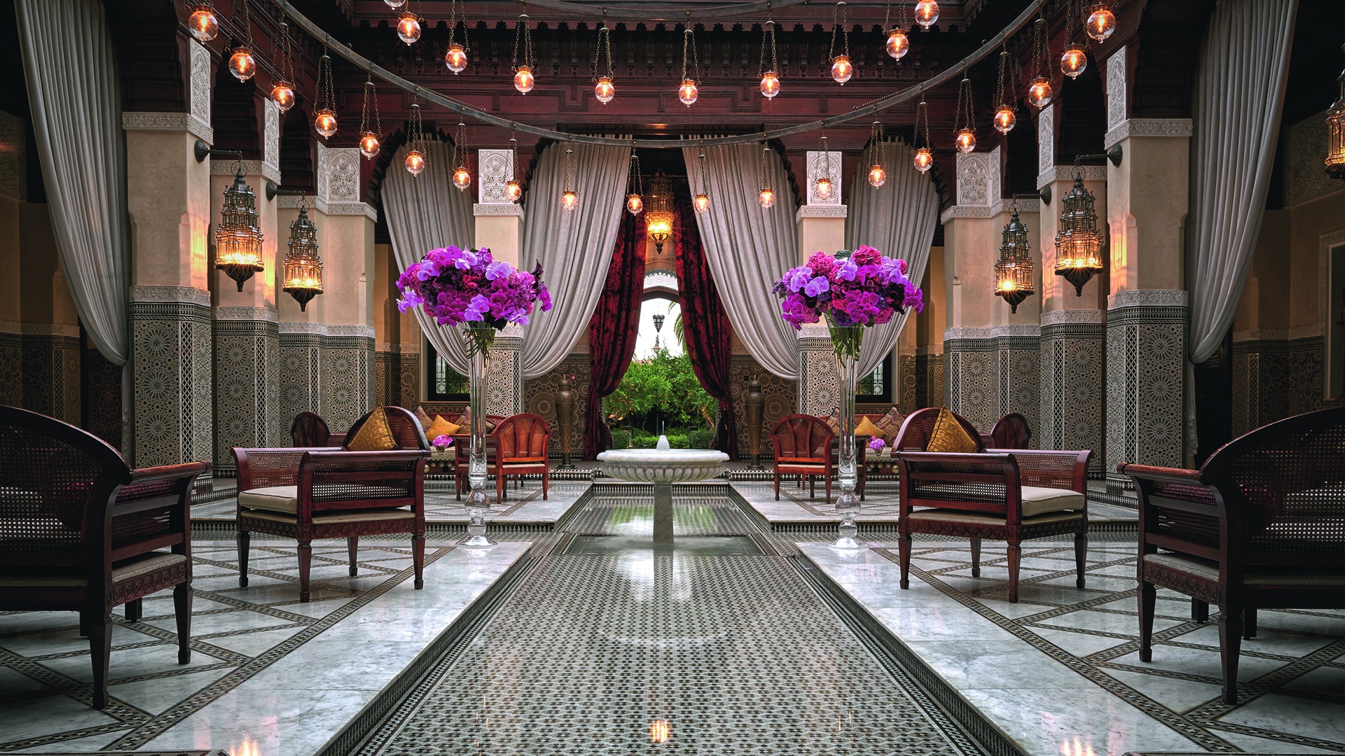 Europe & North Africa, Morocco, Royal Mansour Marrakech, Lobby