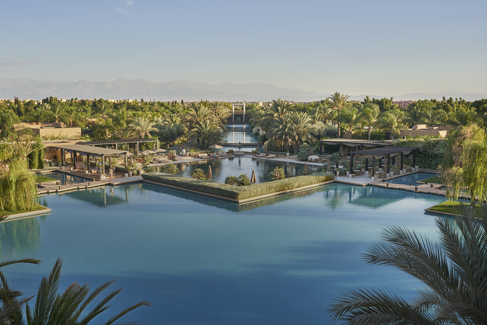 Africa, Morocco, Mandarin Oriental Marrakech, resort facade