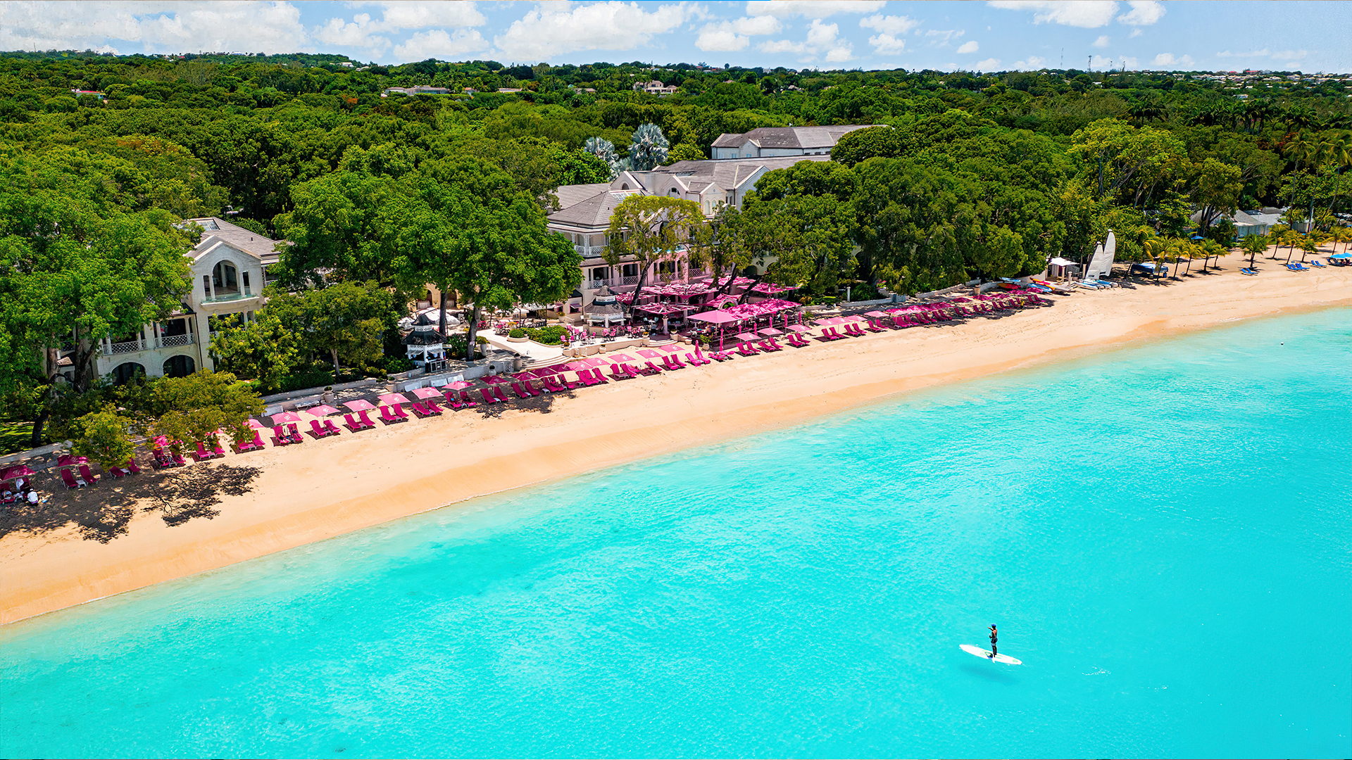 Caribbean, Barbados, Barbados & The Grenadines, Beach view