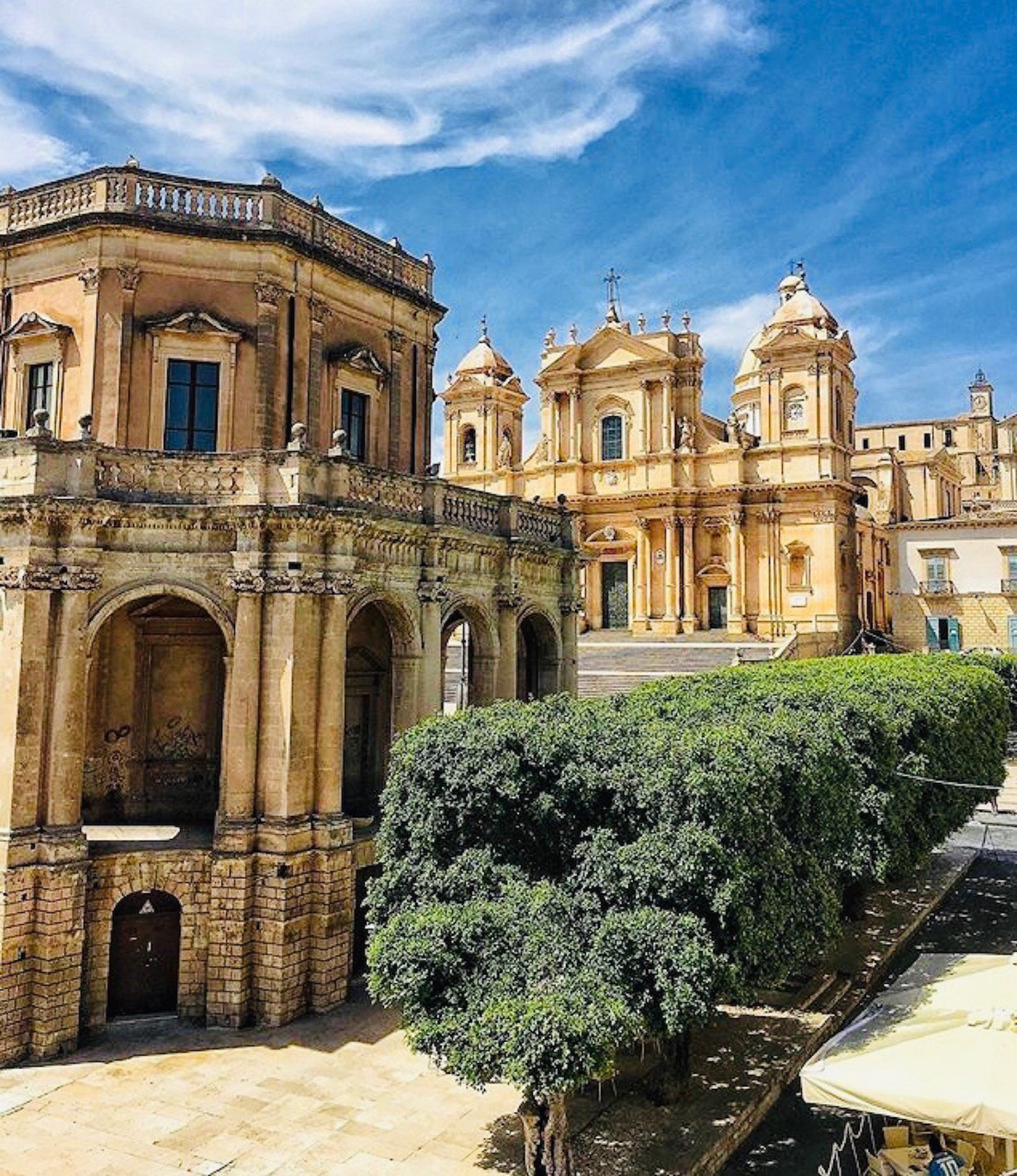 Europe, Italy, Sicily, Noto Cathedral exterior
