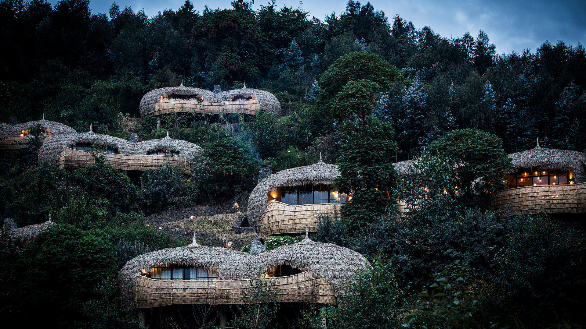 Bisate Lodge in Rwanda, Luxury Lodge in Africa, Exterior View