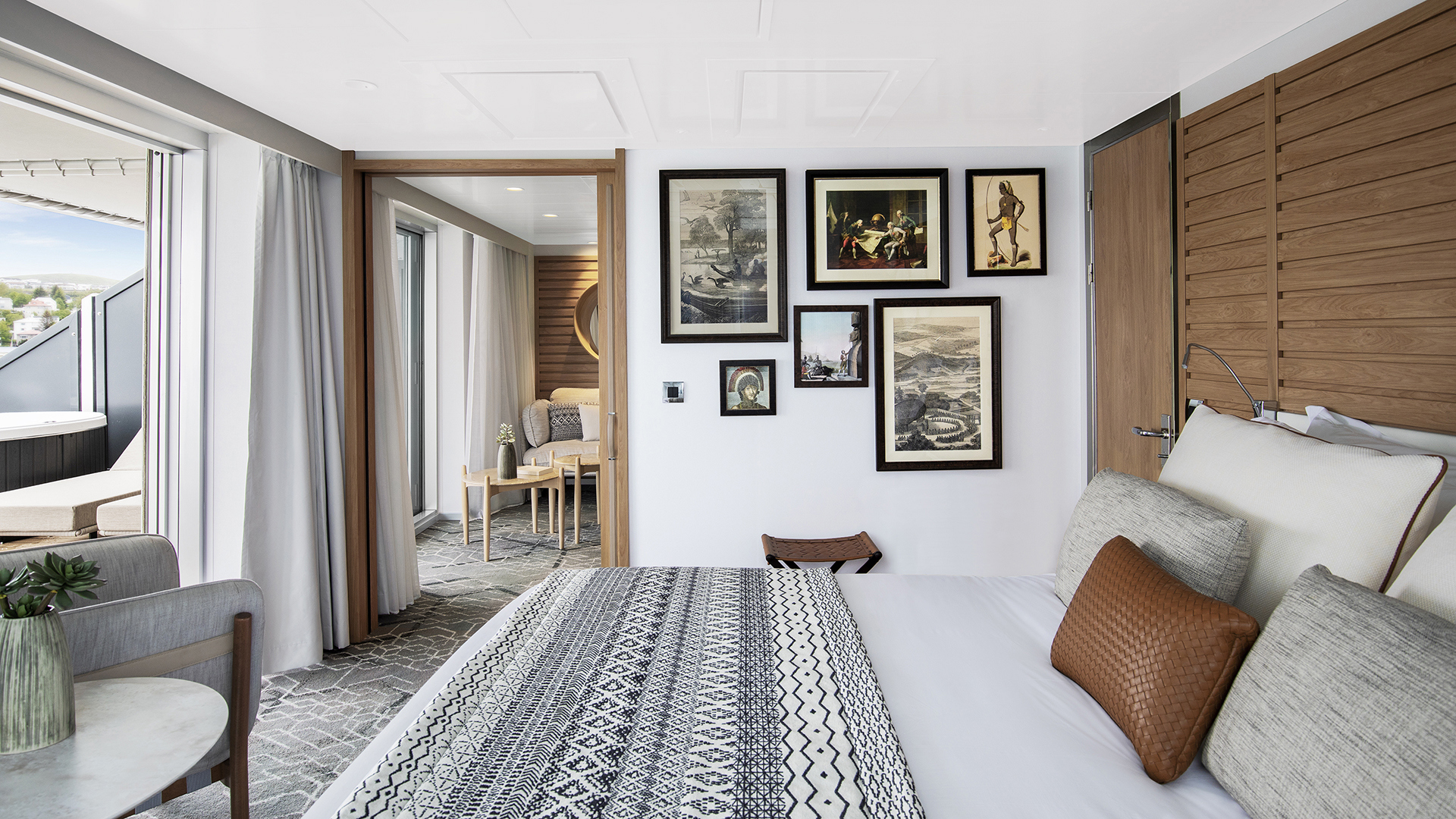 PONANT, Cruises, Bedroom suite