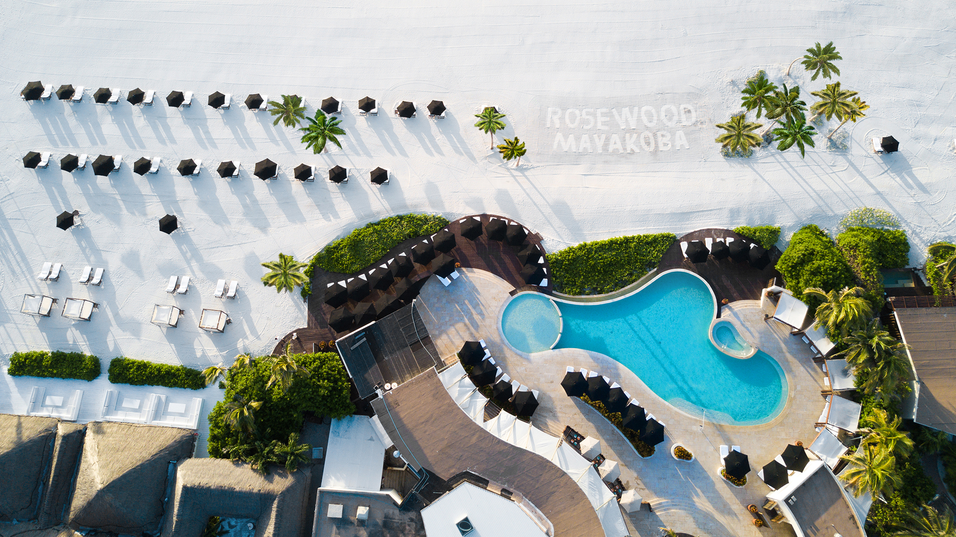 Caribbean, Bermuda & Mexico, Mexico, Rosewood Mayakoba, Aerial