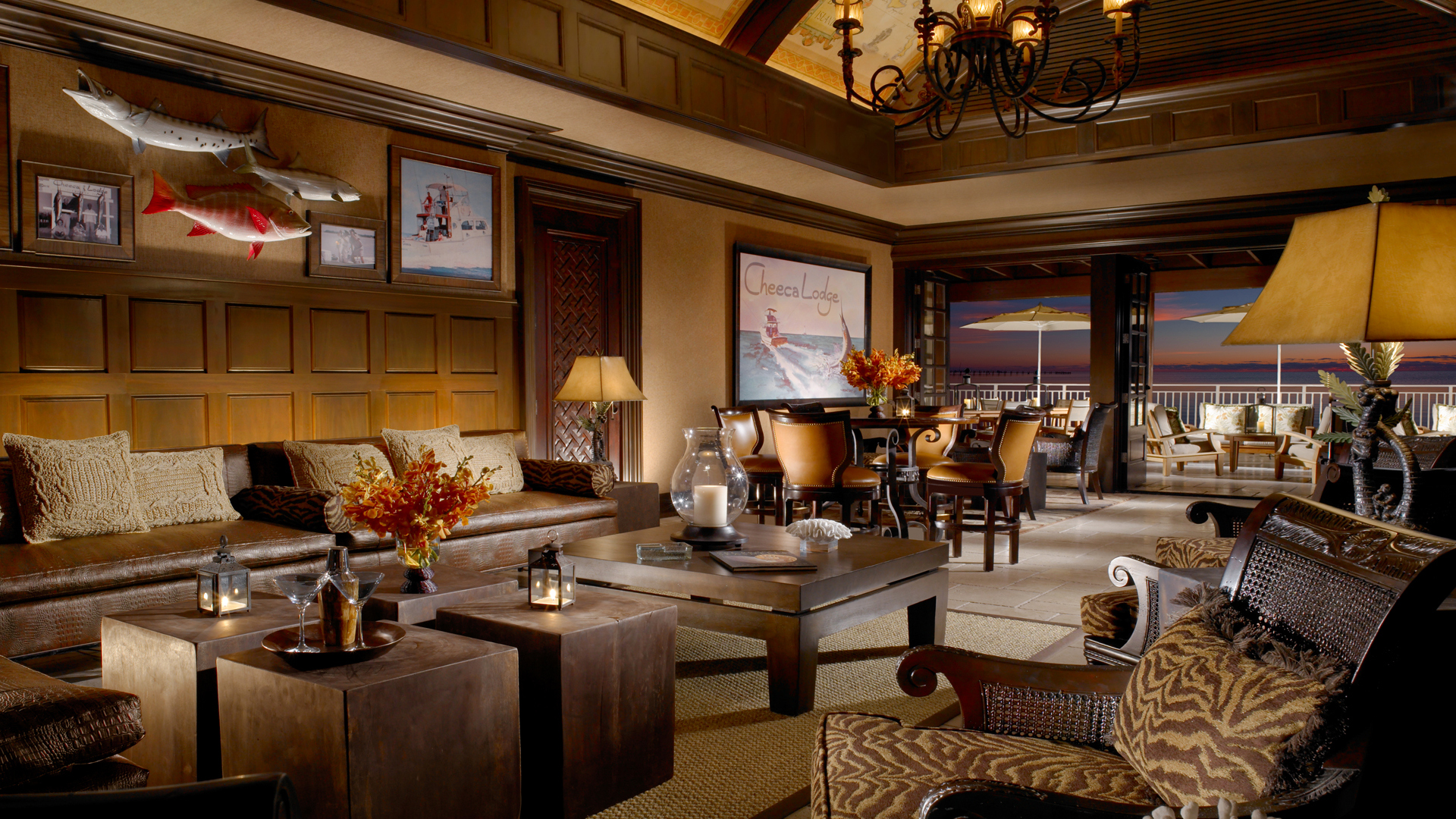 North america & canada, Florida, Cheeca lodge, Member's bar