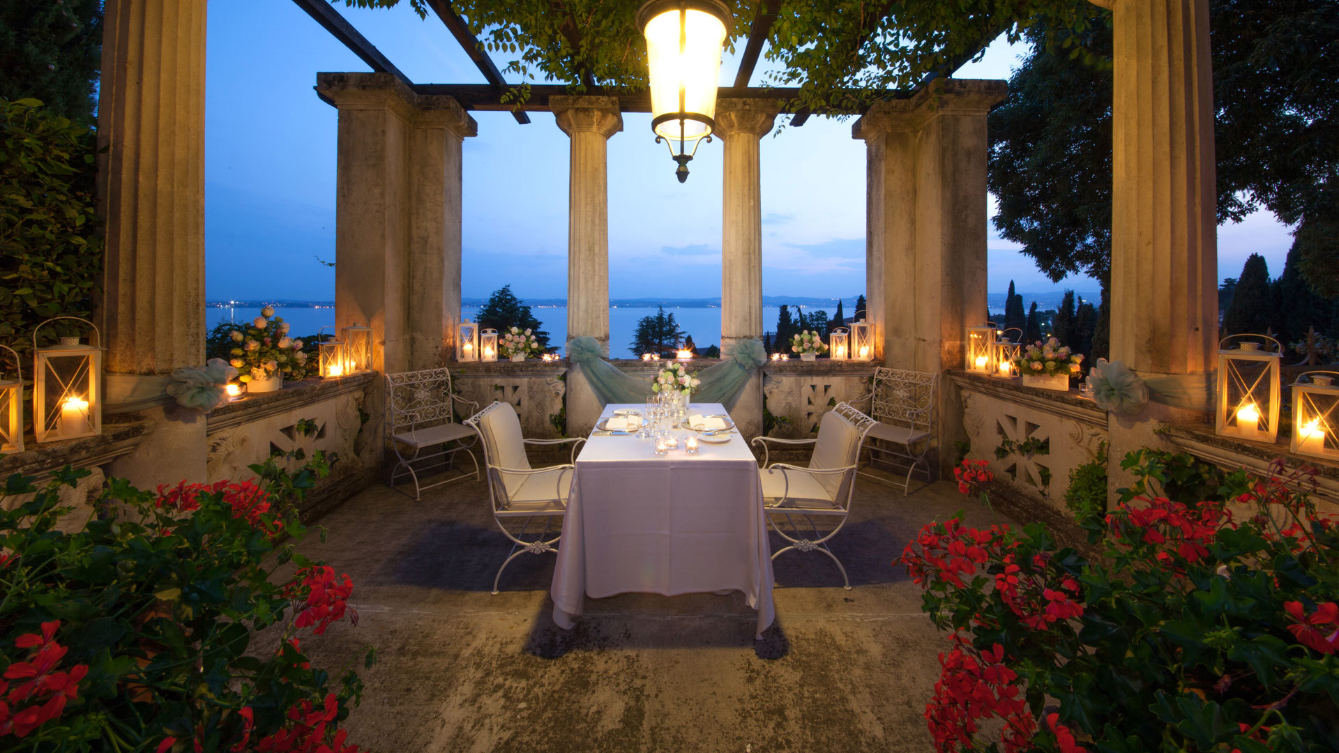 Europe, Luxury Italy Holidays, Villa Cortine Palace, Belvedere Piscina