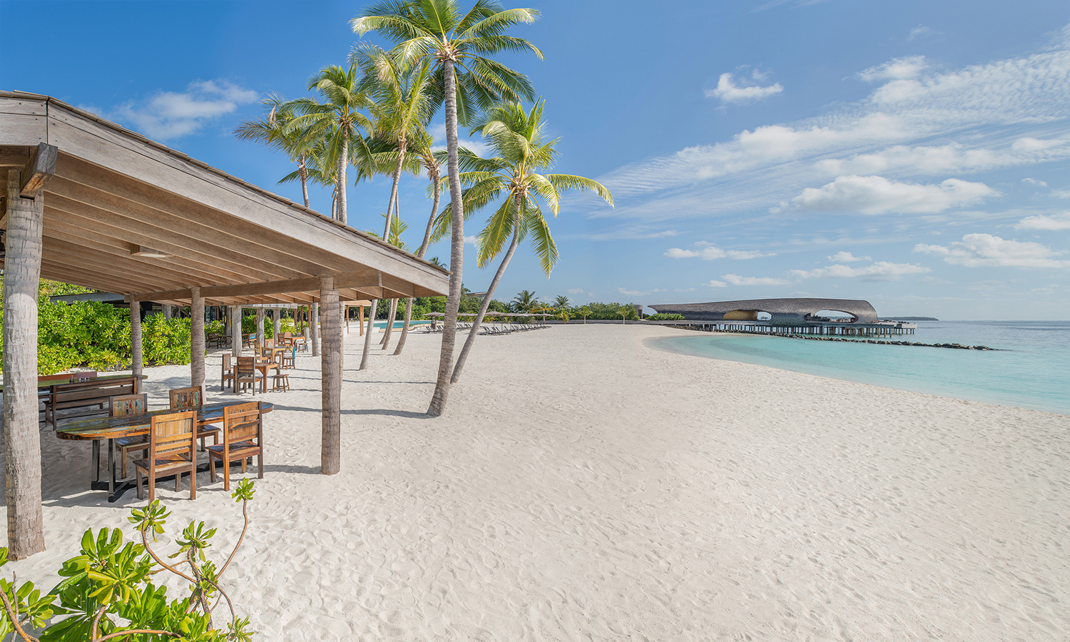 Indian Ocean, Maldives, St Regis Vommuli Resort, Crust Restaurant