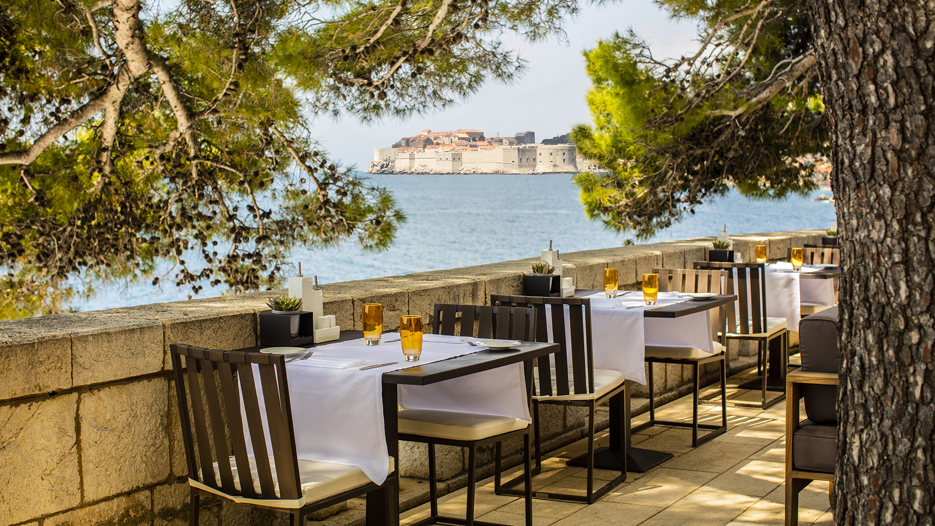 Europe, Croatia, Villa Dubrovnik, Gardino Restaurant