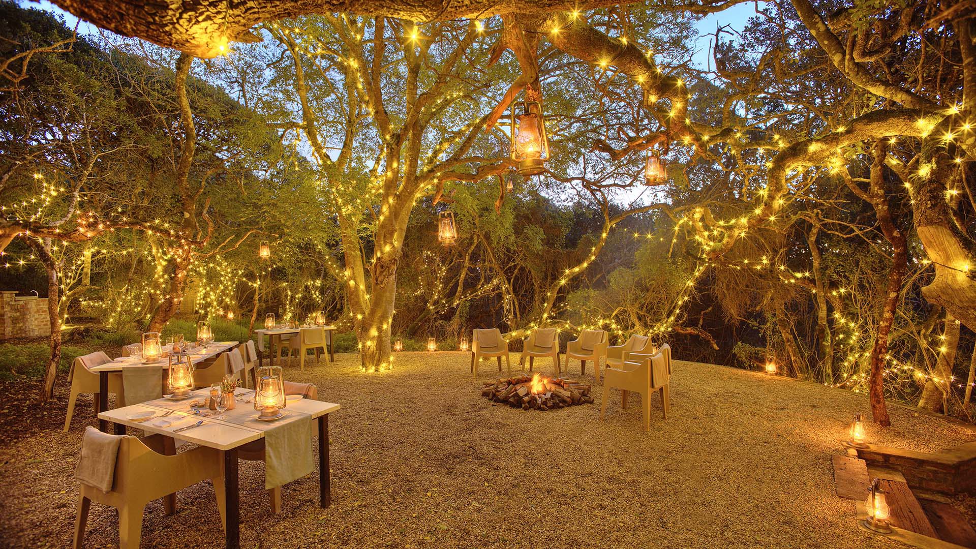 Africa, South Africa, Grootbos Nature Reserve, Grootbos Accommodation Forest Boma