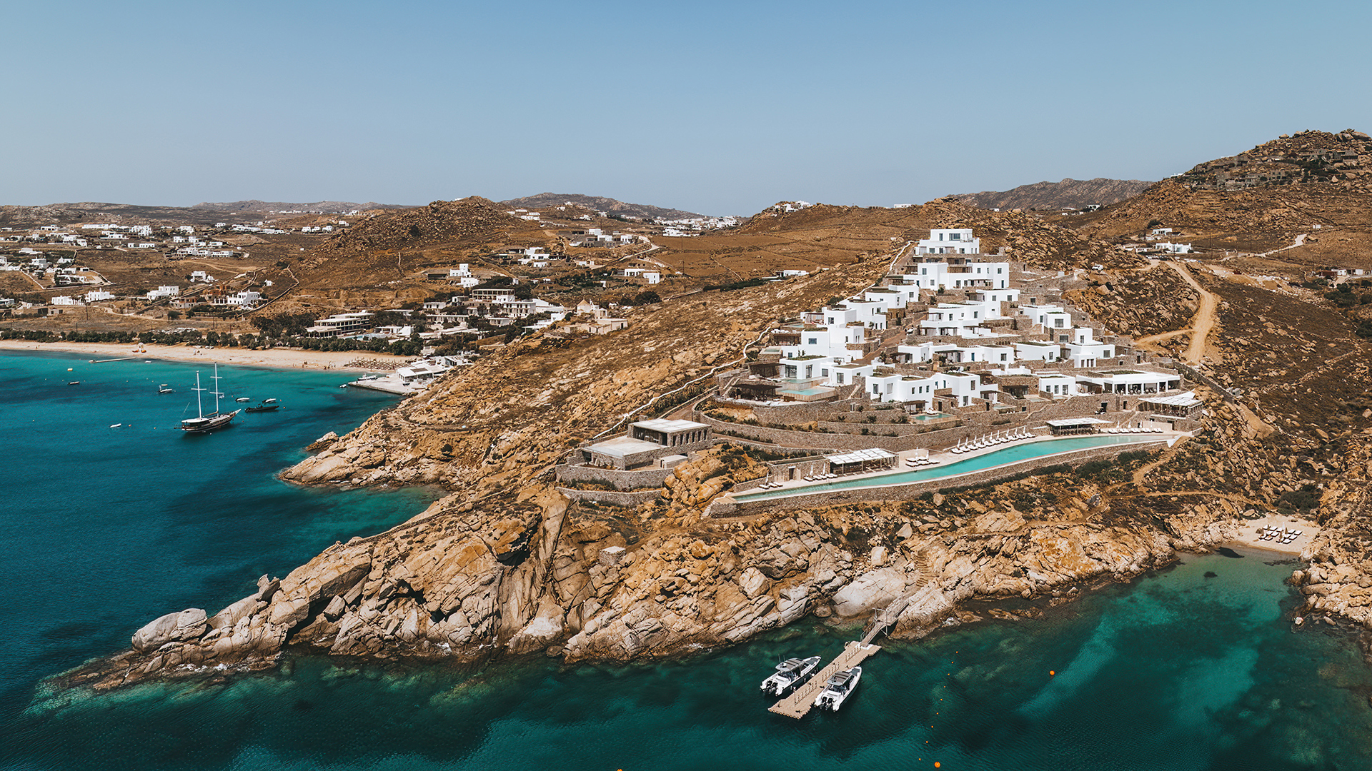 Europe, Greece, Mykonos, Cali Mykonos, Exterior