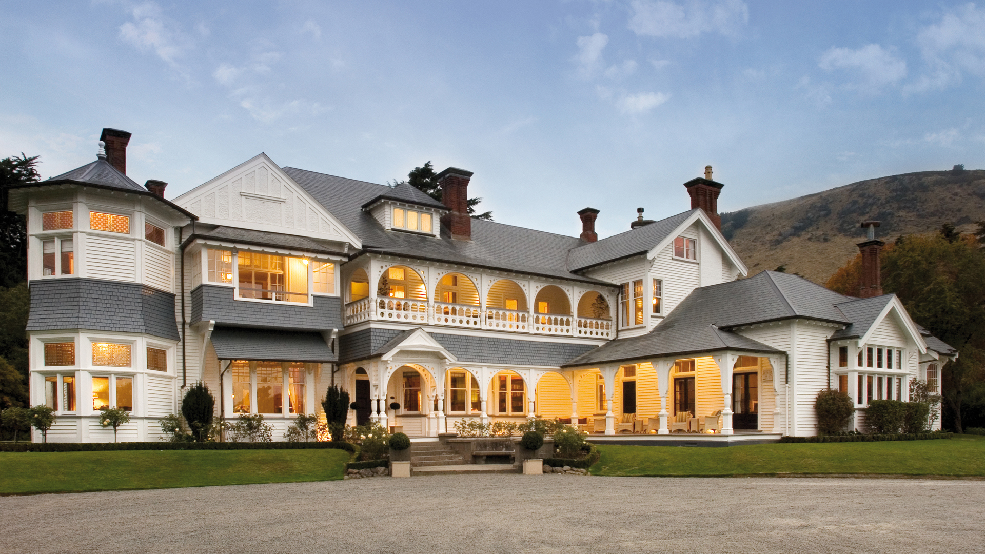 Worldwide, New zealand, Otahuna lodge, Exterior