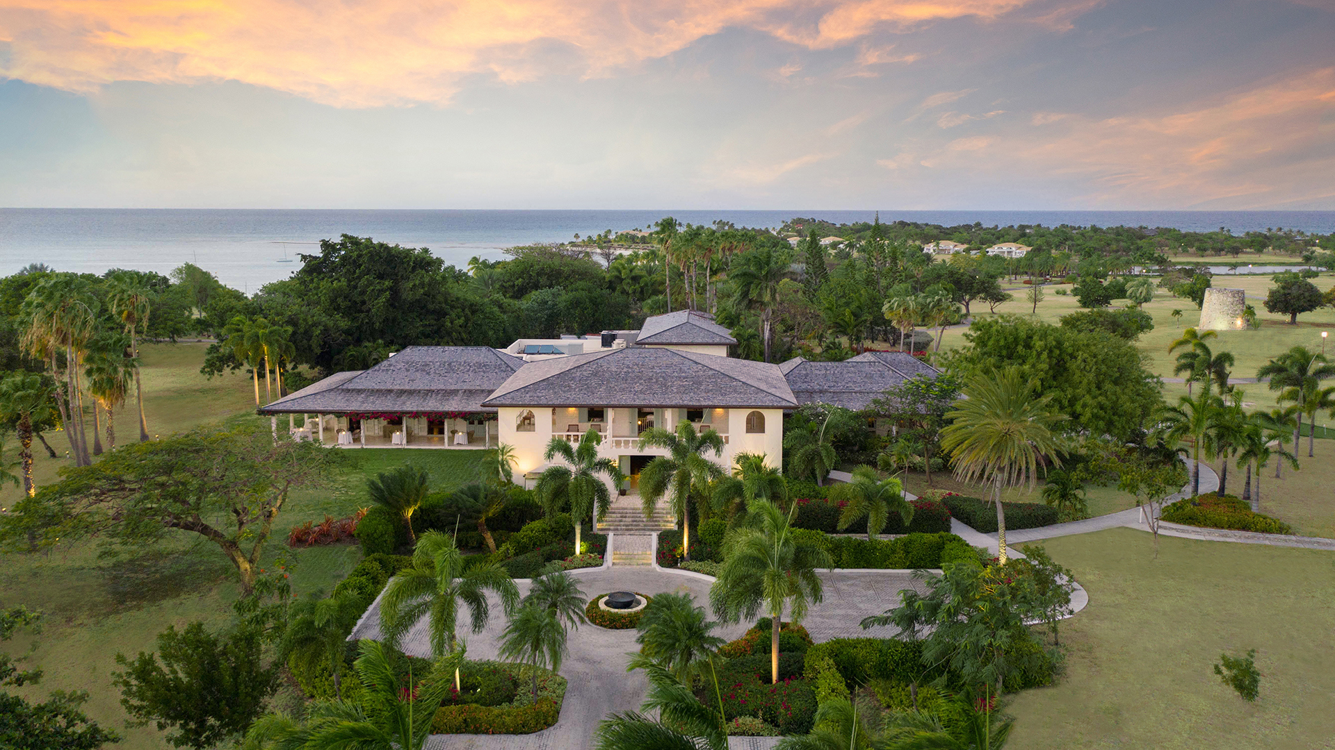 Caribbean, Antigua, Jumby Bay, Estate