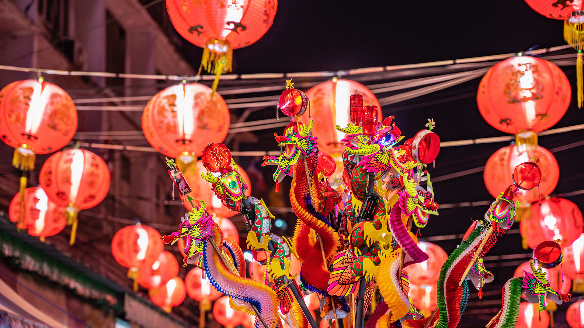 Yaowarat china town in Bangkok