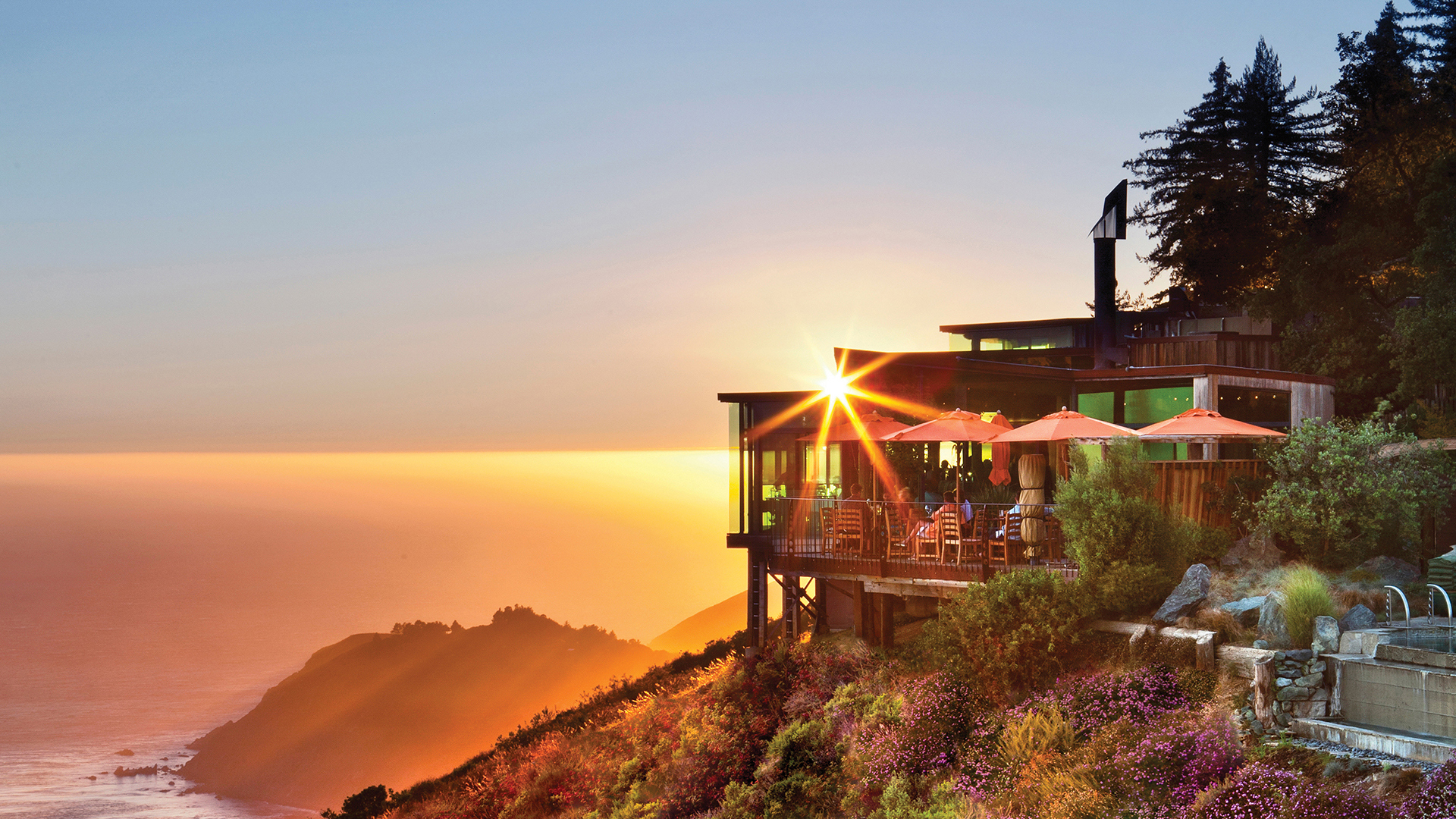 USA, Luxury California Holidays, Post Ranch Inn, Exterior